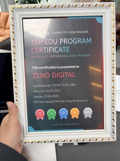 Chứng nhận TSP EDU Program — TikTok Shop Partner Chứng nhận TSP EDU Program — TikTok Shop Partner